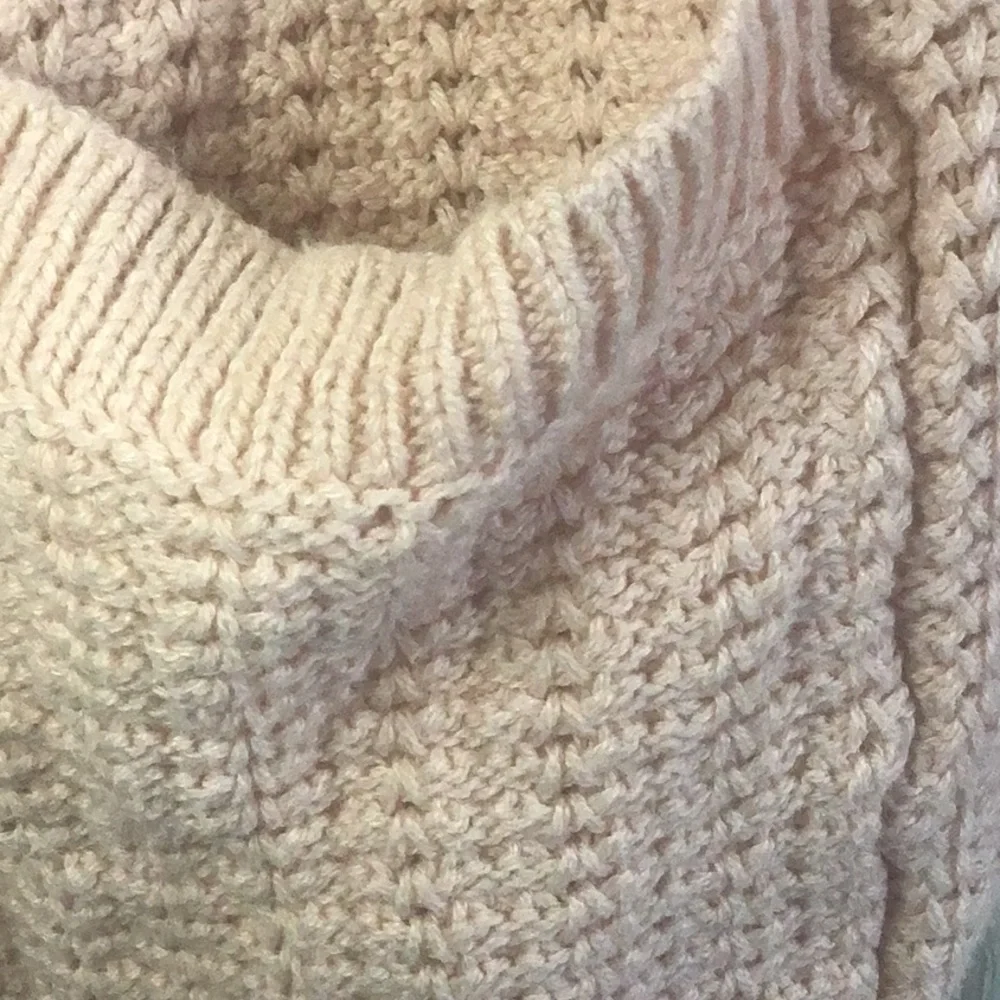 Shaker open knit cardigan